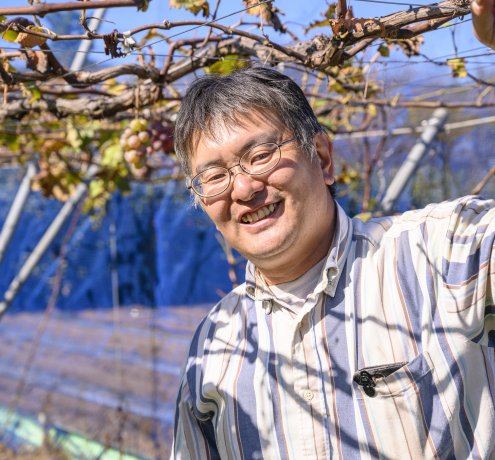 ぶどうから始めた果樹栽培
