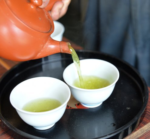 急須で入れる美味しいお茶