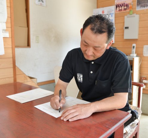 “東京むさし農業協同組合”青壮年部の部長として