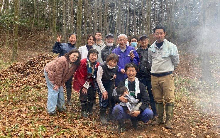 Q、なかなか大変な作業ですが、落ち葉はきの堆肥づくりには、どういう思いがあるのでしょうか？