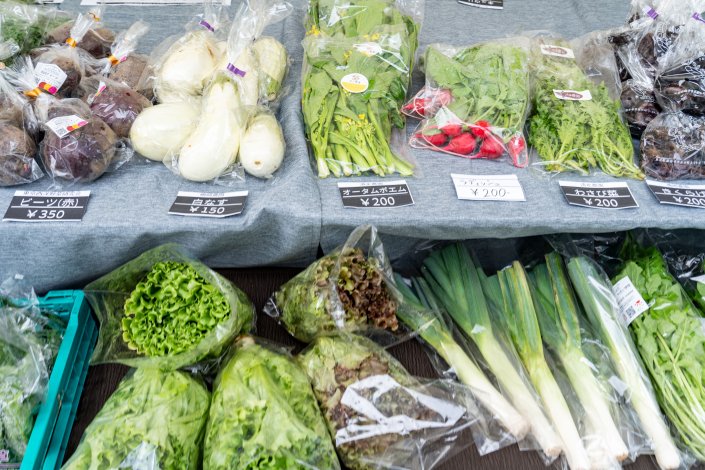 東京産のプレミアムな野菜マルシェ