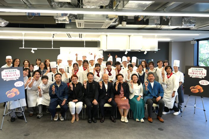 江戸東京野菜「治助イモ」で挑む高校生たちの真剣勝負