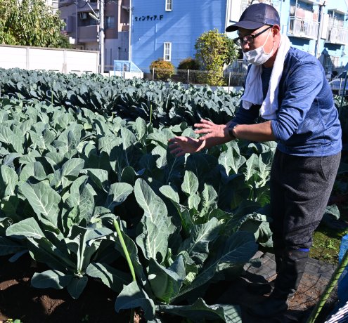 限られた農地で営農する工夫