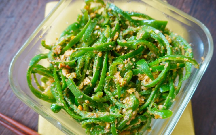 ピーマンの食育レシピ