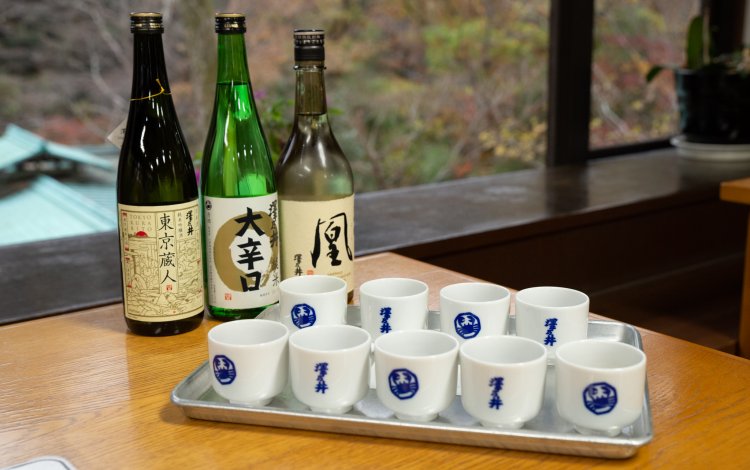 東京の名水で仕込まれる日本酒