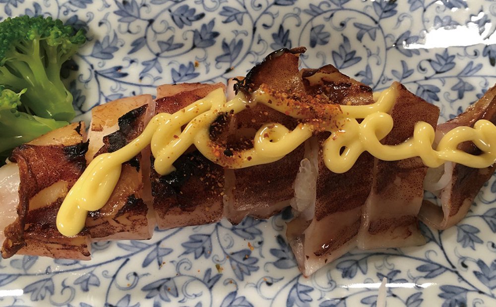 赤イカの姿焼き