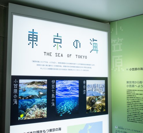 伊豆七島と東京湾の風景の違いが面白い