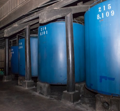 歴史を感じる日本酒造り