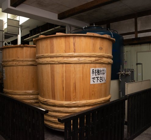 歴史を感じる日本酒造り