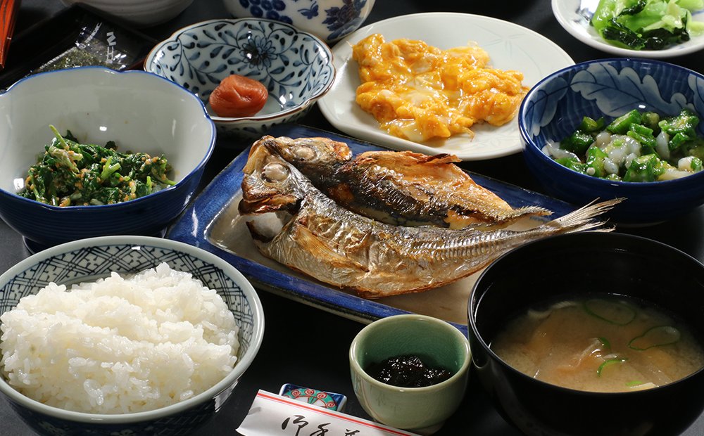 かんいちの朝食（和食）