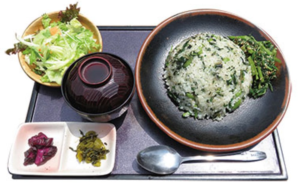 明日葉チャーハン