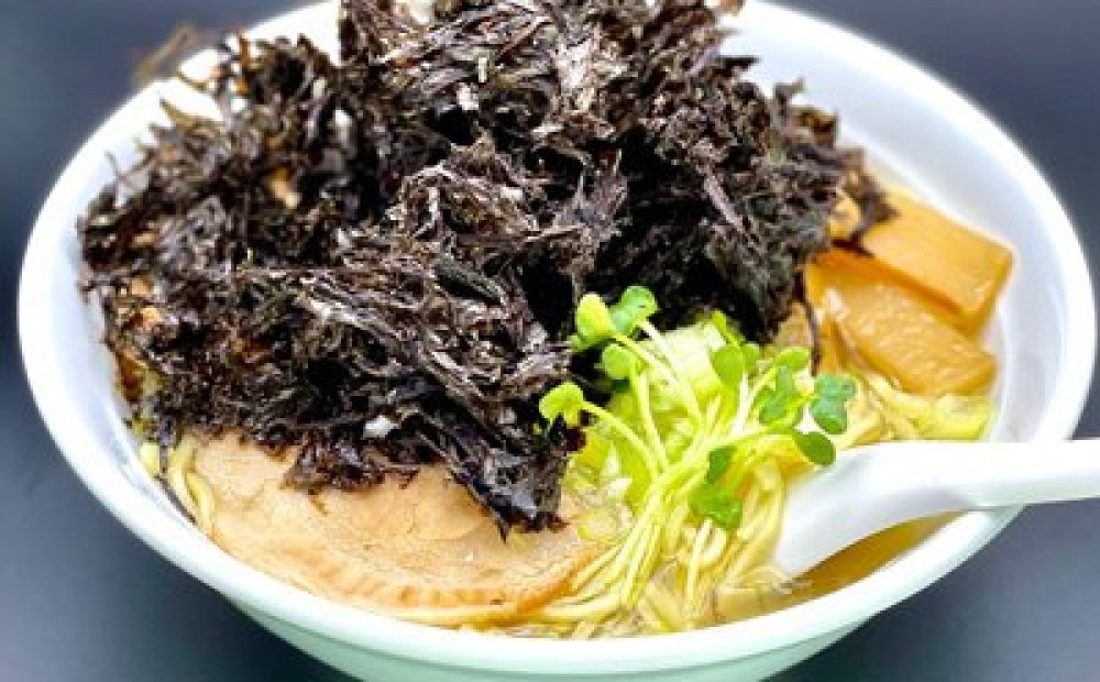島海苔らーめん　貝塩味