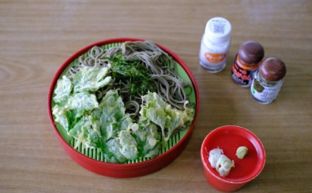 明日葉ざるそば