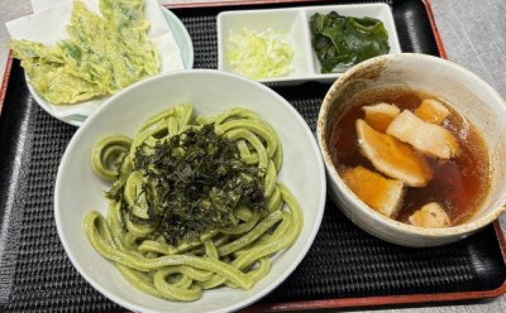 特製アシタバうどん