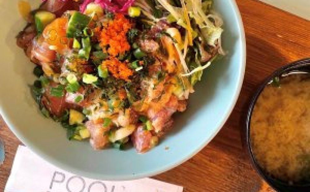 島寿司醤油ポキ丼