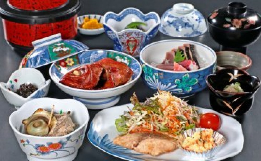 山下旅館の夕食