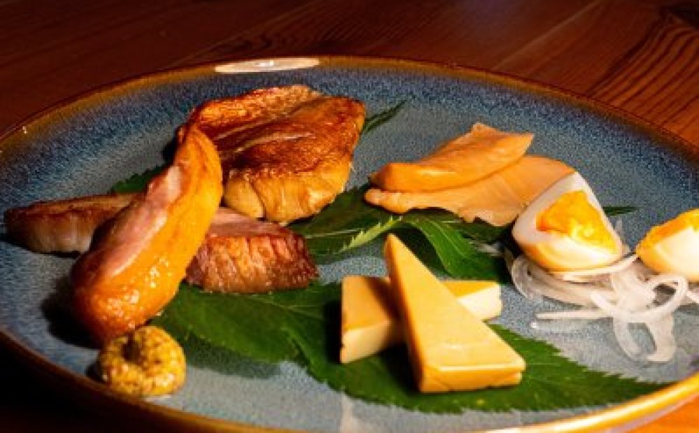 スモーク盛り合わせ ５種 金目鯛入り