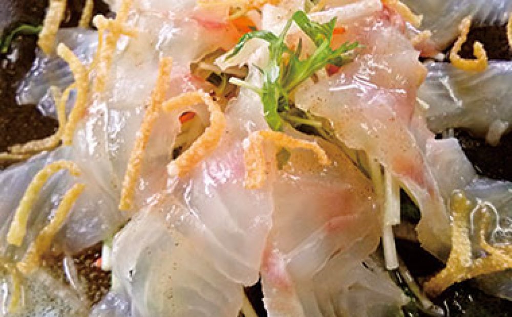 地魚のカルパッチョ