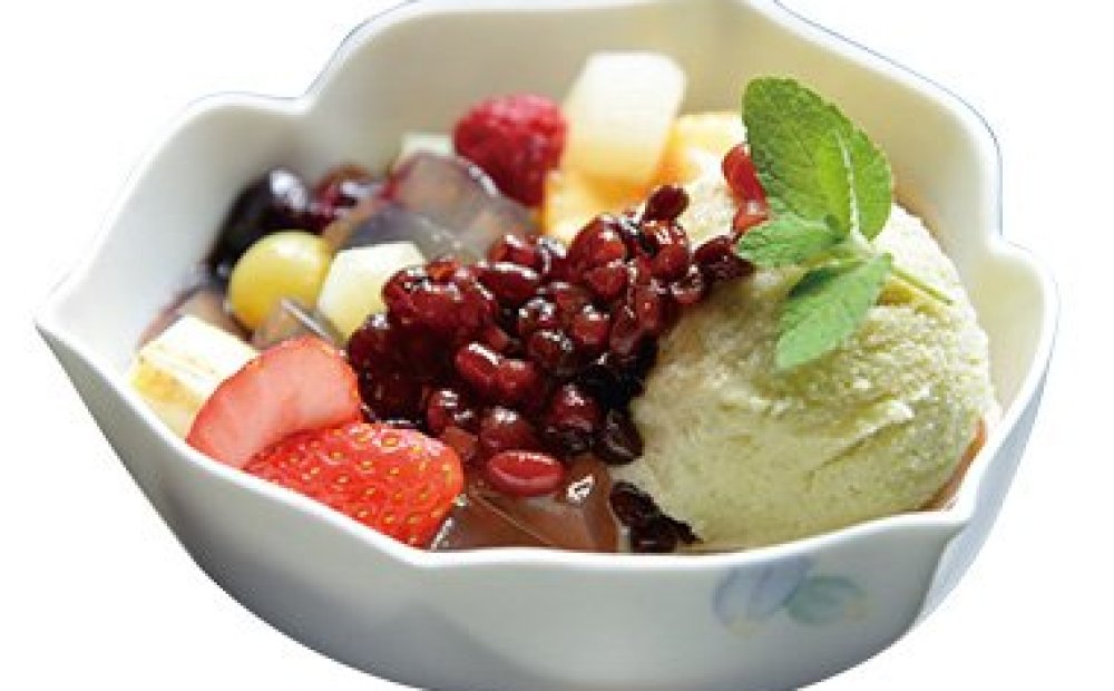 ところてん入りCanonあんみつ