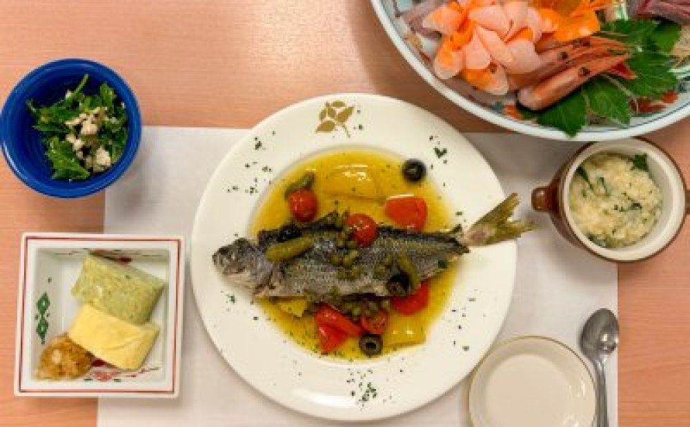 たかべのアクアパッツァ 御蔵産だし巻きたまご２種