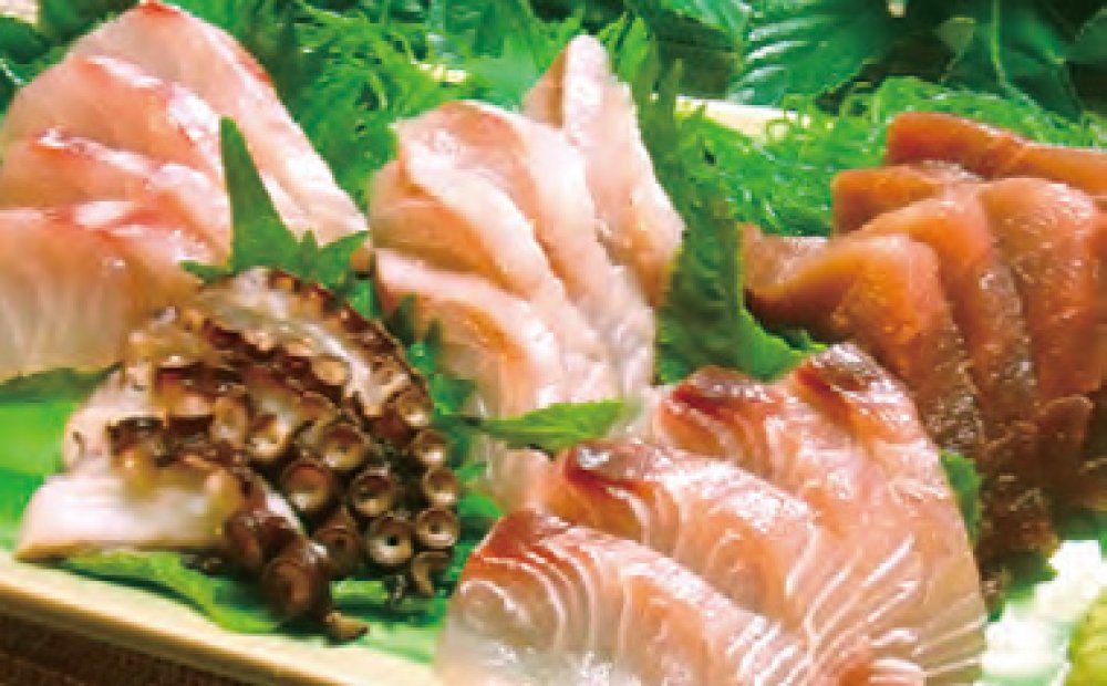 地魚の刺盛り 5点盛り