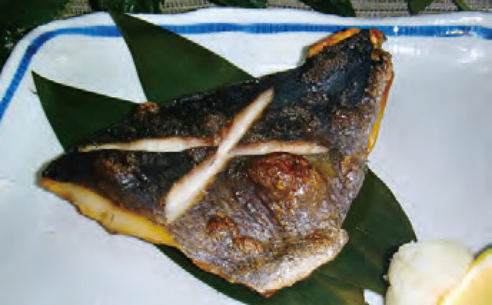 自家製 地魚の塩干し