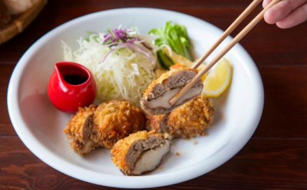 うみかぜ椎茸 肉詰めフライ