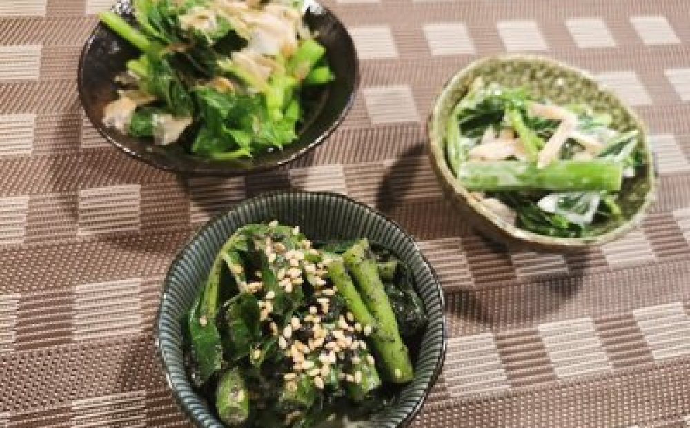 明日葉の和え物