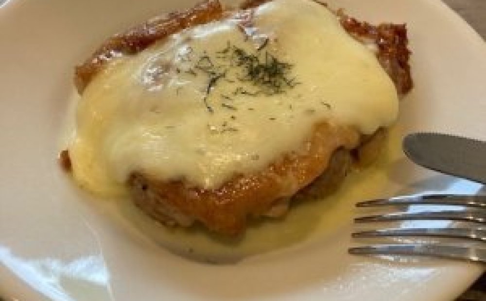 信玄鶏のチーズ焼き