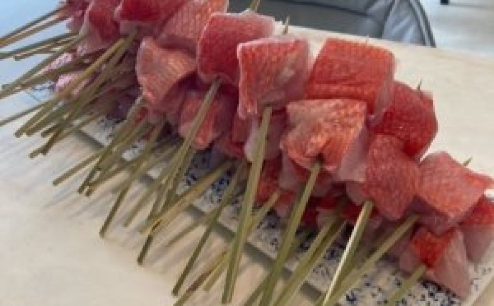 金目鯛の串焼き