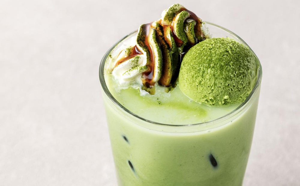抹茶ホイップラテフロート
