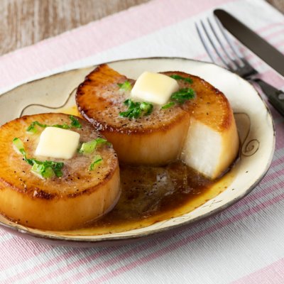 大蔵大根のステーキ