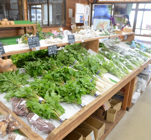 『大島の農産物の魅力が勢ぞろい　農産物販売所 ぶらっとハウス』 