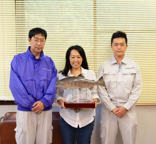 奥多摩やまめをハント！