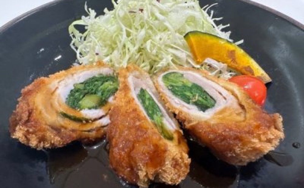 明日葉ロールカツ