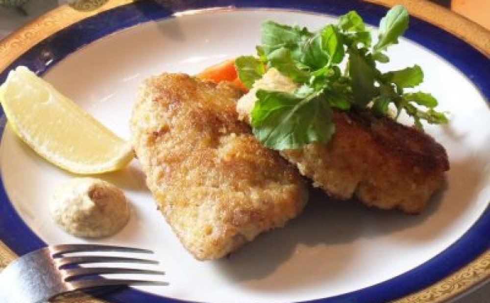 柔豚フィレ肉のミラノ風カツレツ	