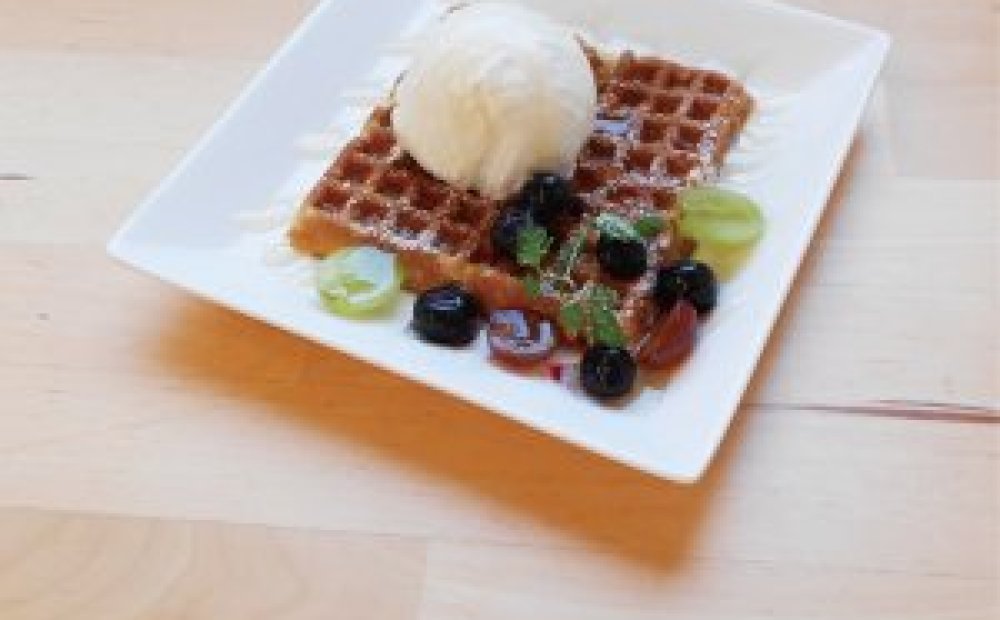 ジェラートワッフル